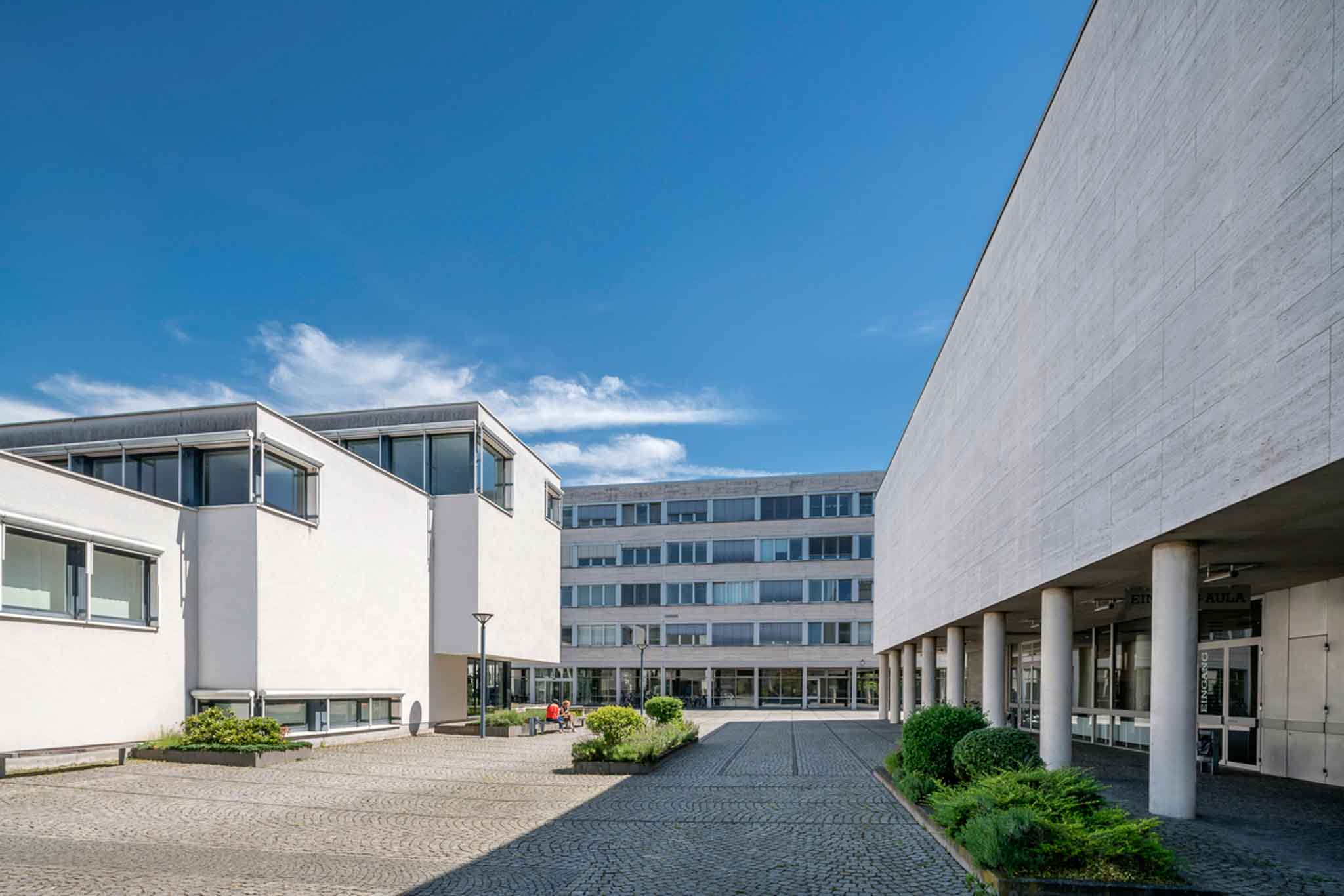 Außenaufnahme Hochschule Darmstadt