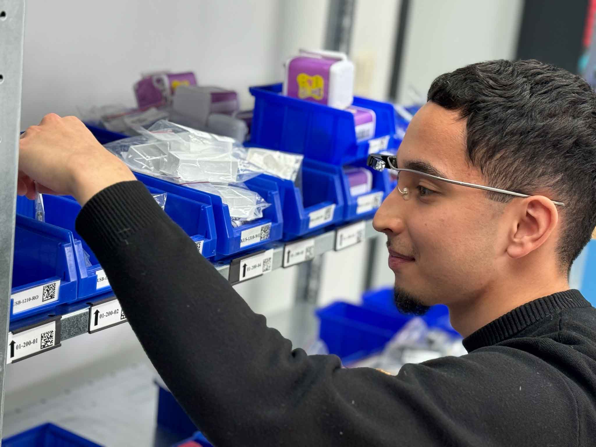 Vorlesung am Logistikcampus der Hochschule Darmstadt