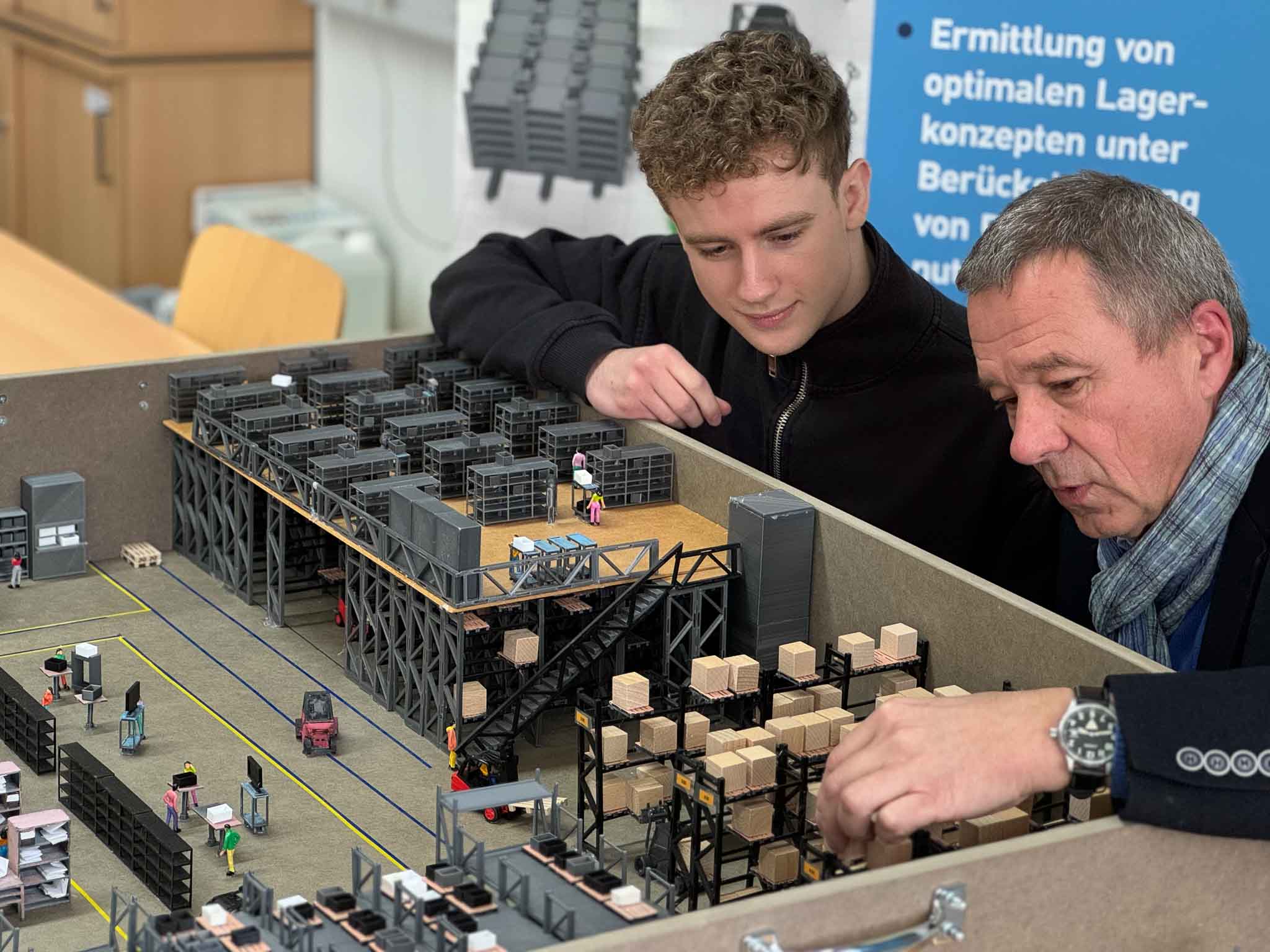 Vorlesung am Logistikcampus der Hochschule Darmstadt