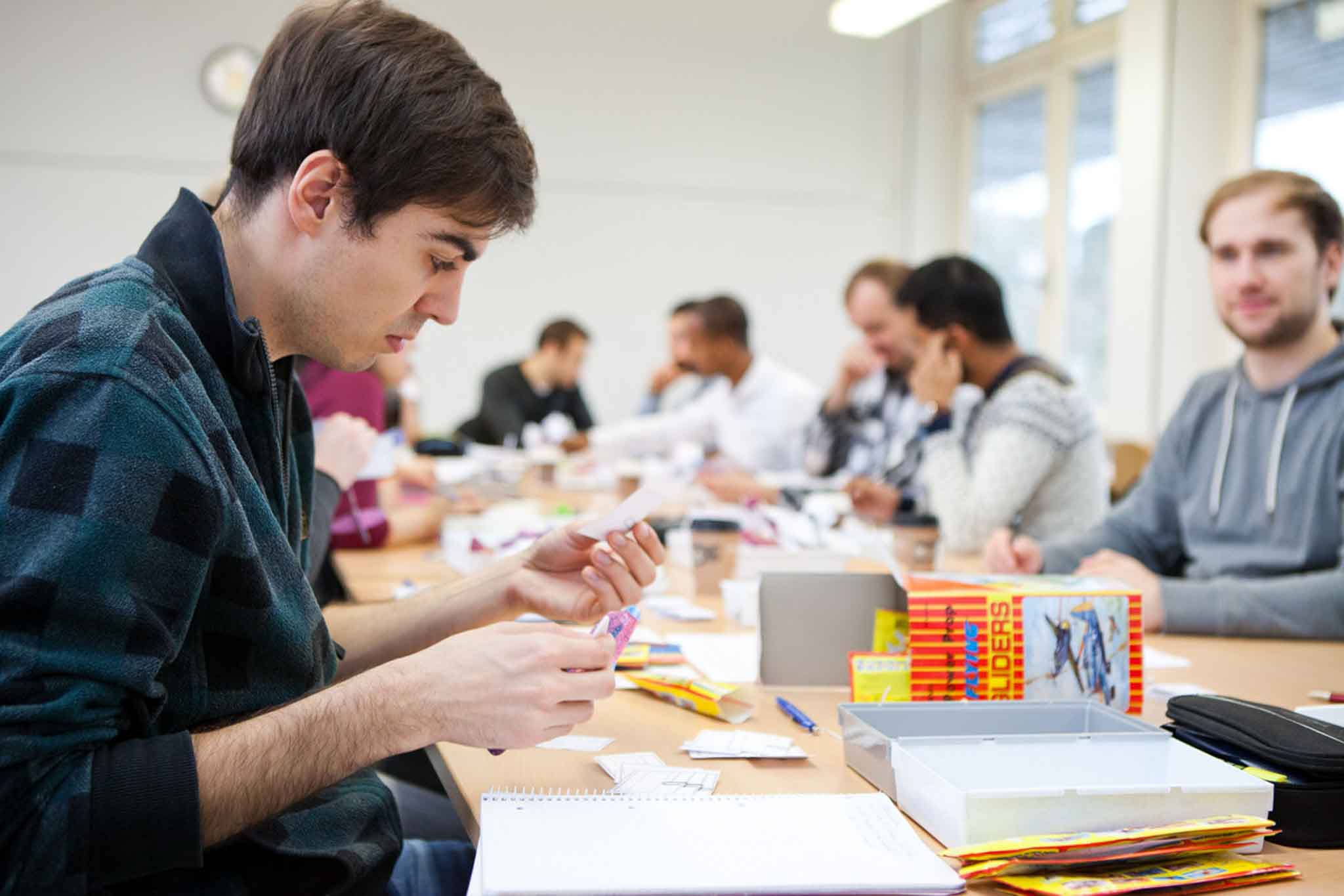 Vorlesung an der Hochschule Darmstadt am Logistikcampus